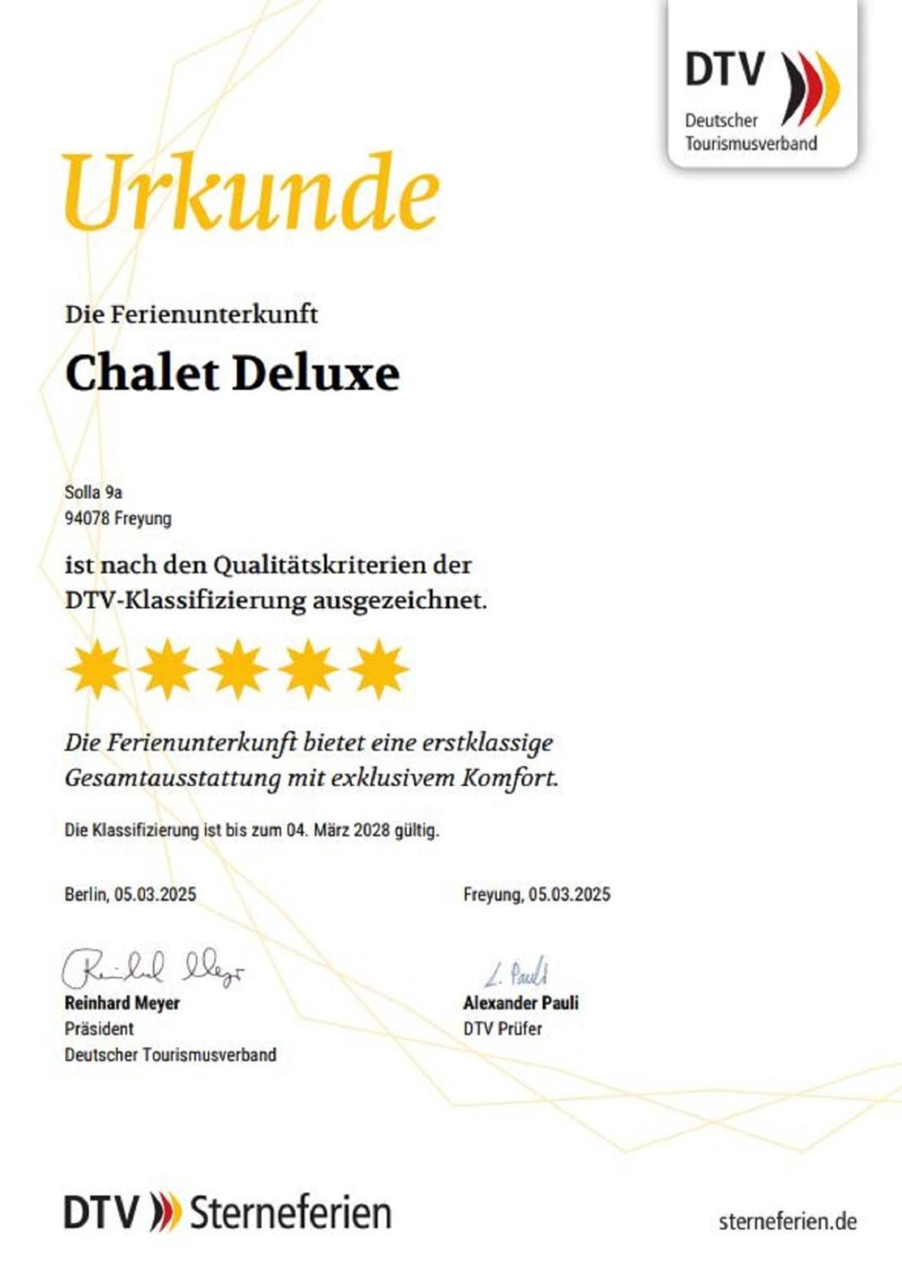 Chalet Deluxe Freyung Exterior foto